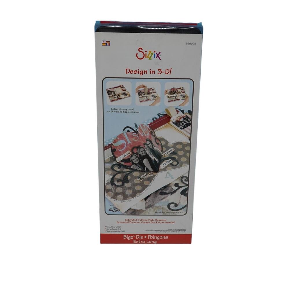 Sizzix Bigz Die Card, Heart (Pop up)